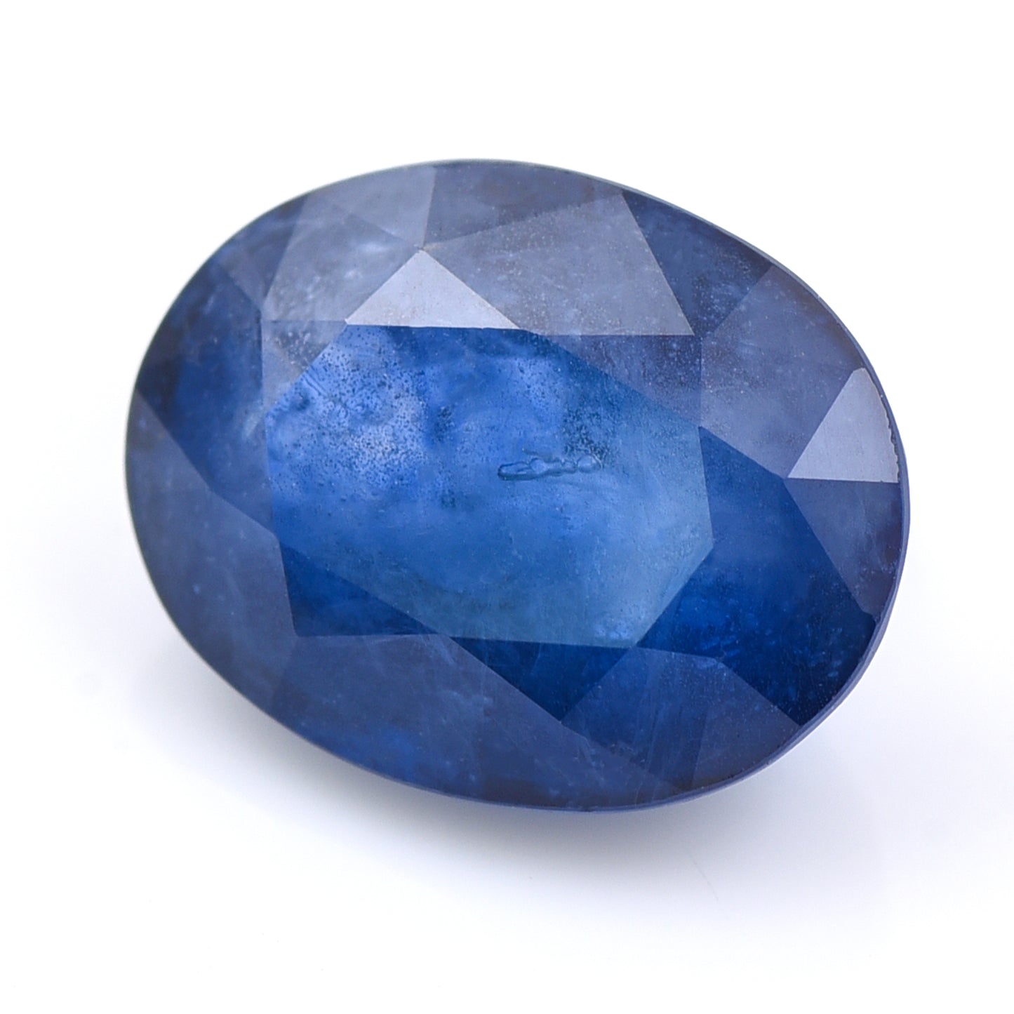 6.29 Natural Corundum Sapphire Oval Mixed Cut Gemstone
