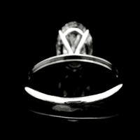 3.05 Carats Lab Grown Diamond 14K Gold Ring
