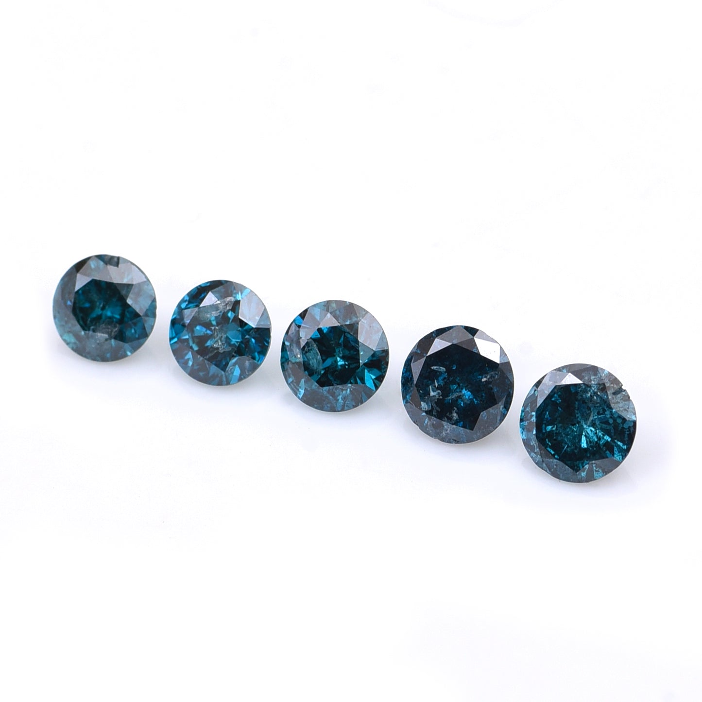 1.04 Blue Diamond Round Loose Diamond