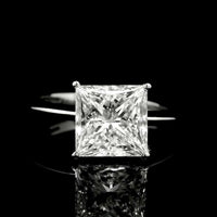 3.04 Carats Lab Grown Diamond 950 Platinum Ring