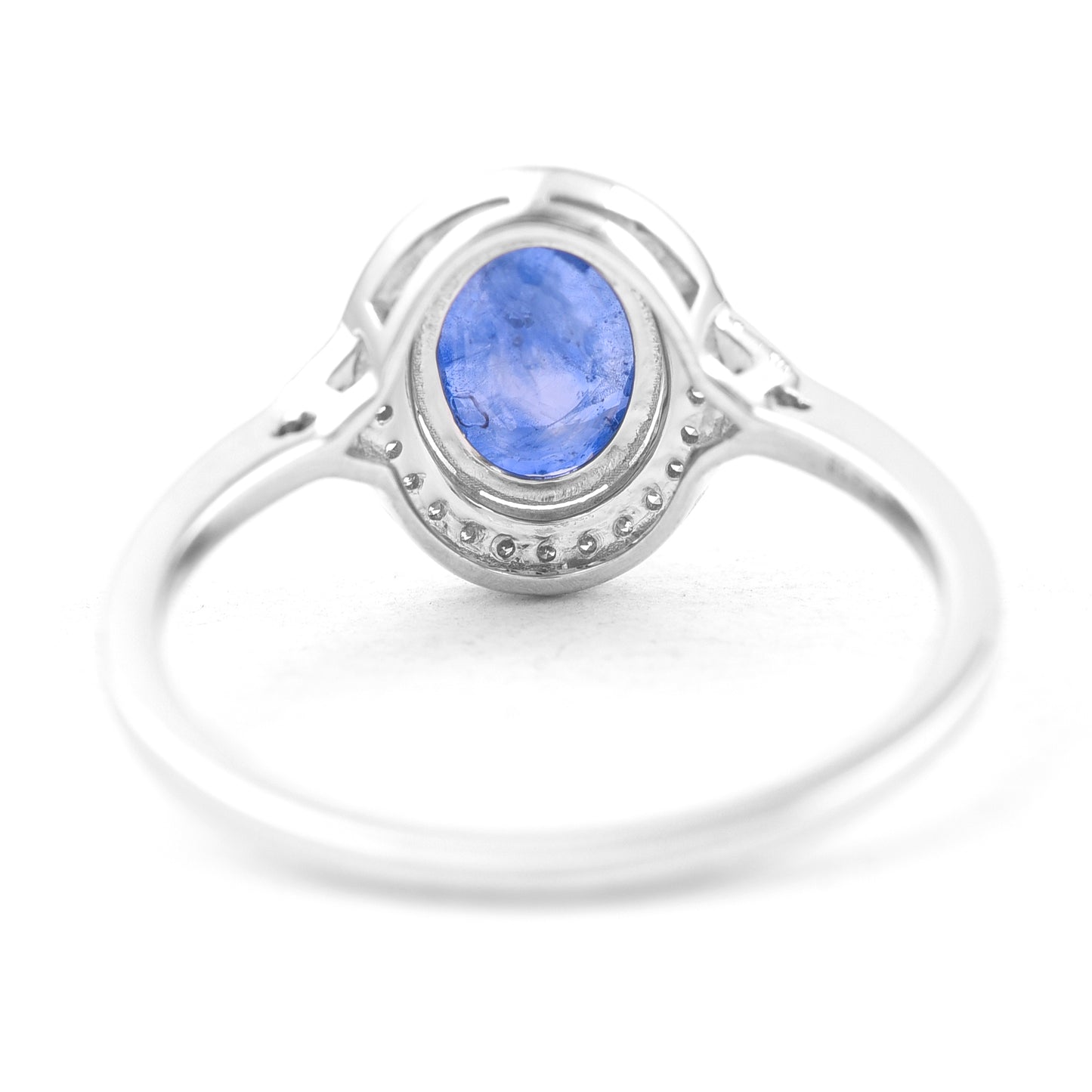 1.69 Ct Oval Mixed Cut Natural Sapphire 950 Platinum Ring