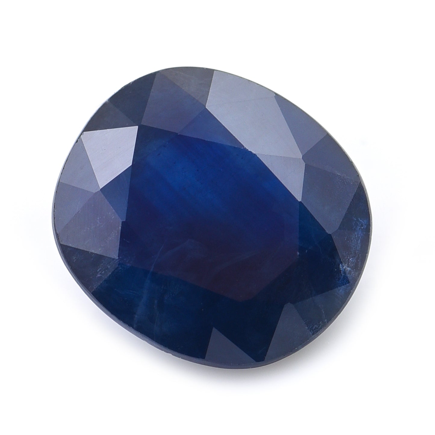 4.72 Natural Corundum Sapphire Rectangular Cushion Mixed Cut Gemstone