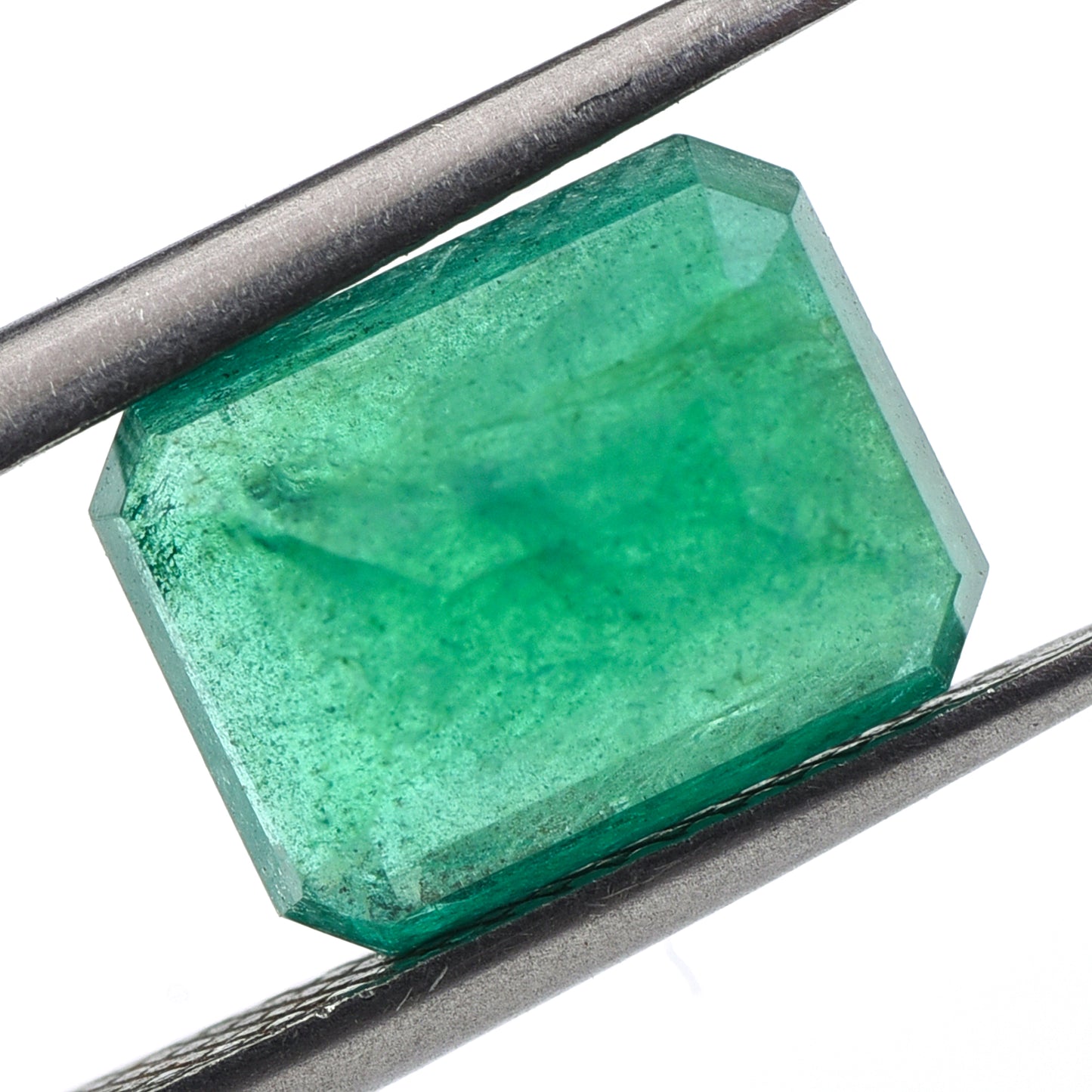 3.42 Natural Beryl Emerald Emerald Cut Gemstone