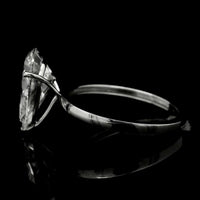 3.05 Carats Lab Grown Diamond 14K Gold Ring