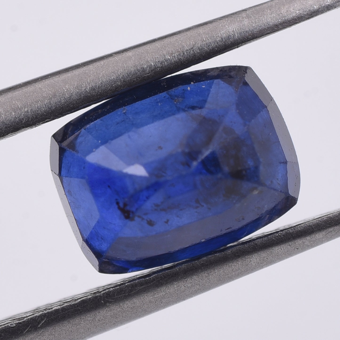 2.42 Natural Corundum Sapphire Rectangular Cushion Mixed Cut Gemstone