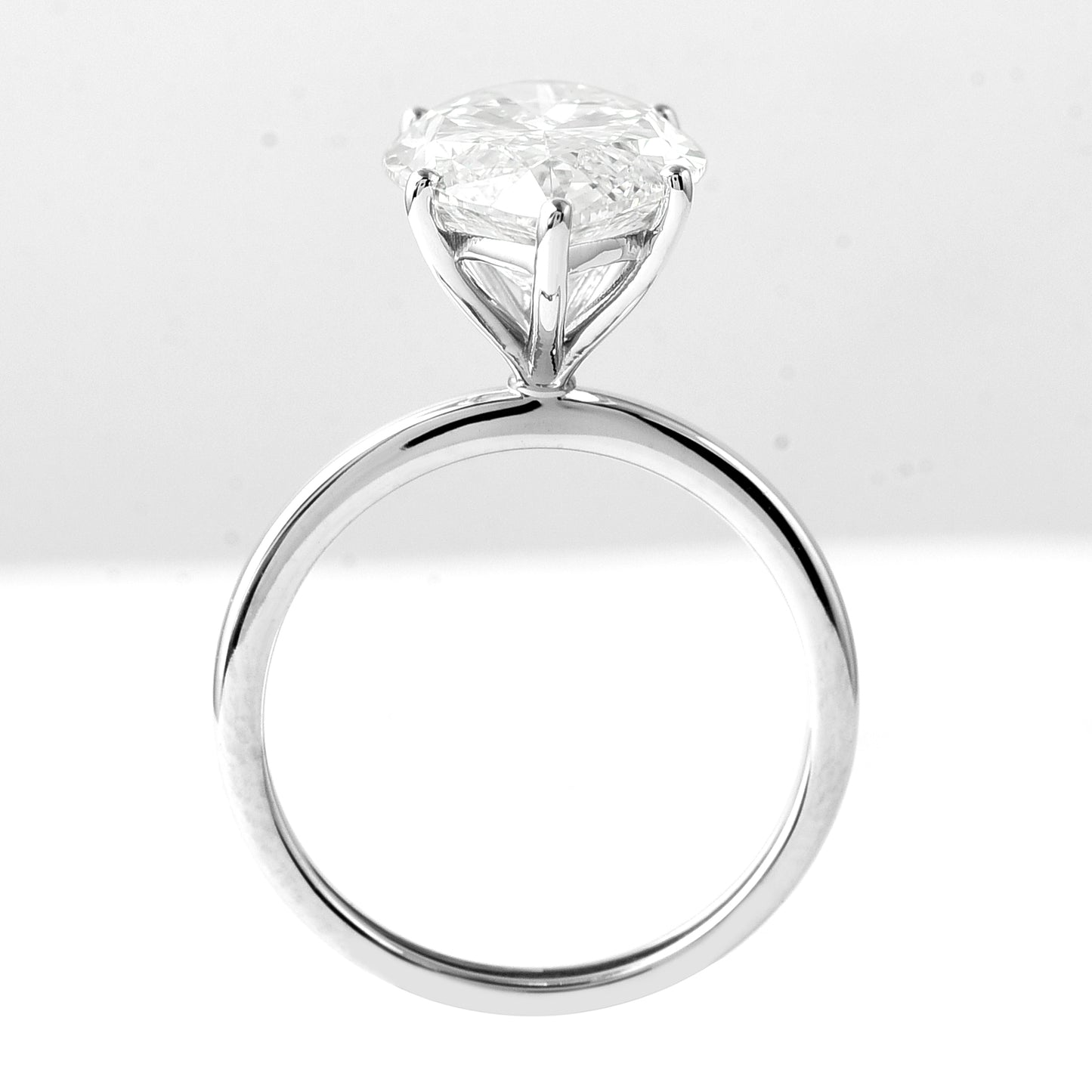 7.28 Ct Marquise Brilliant Lab Grown Diamond 14K Gold Ring