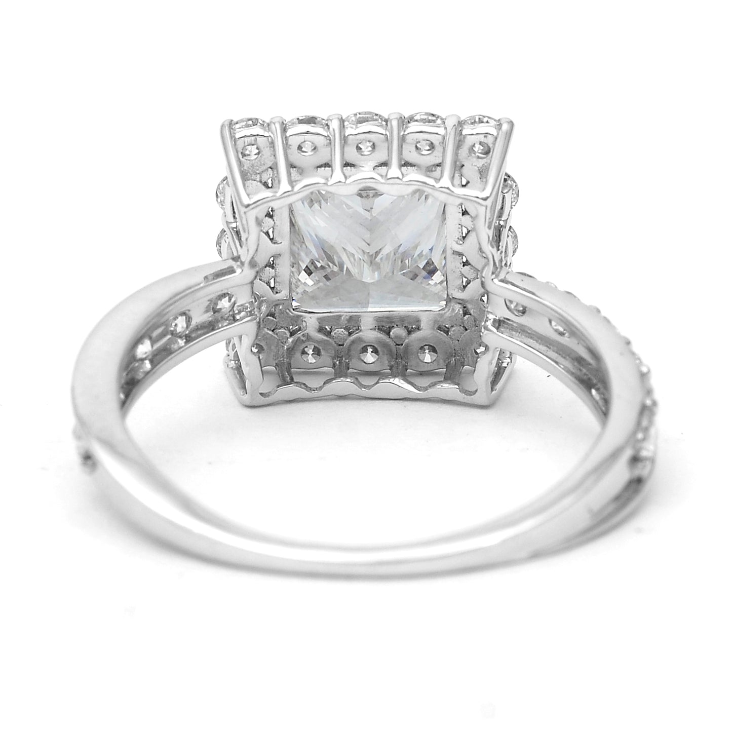 2.92 Carats Lab Grown Diamond 14K Gold Ring