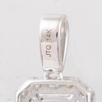 2.52 Carats Lab Grown Diamond 14K Gold Pendant