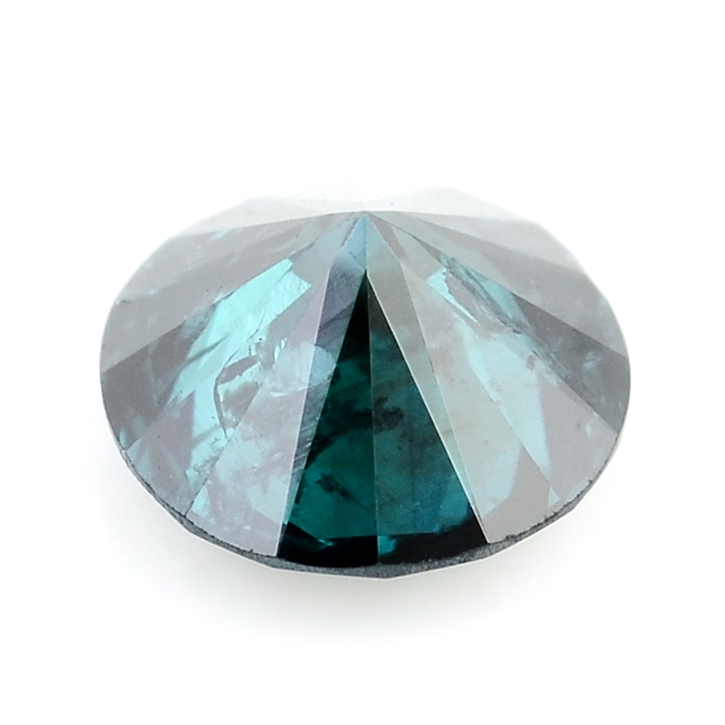 0.32 Blue Diamond Round Loose Gemstone