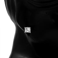 3.82 Carats Lab Grown Diamond 14K Gold Earrings