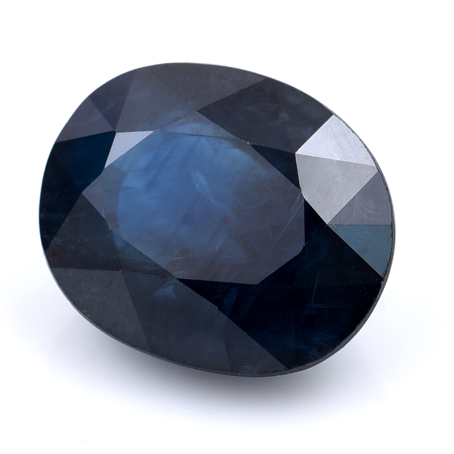 11.31 Natural Corundum Sapphire Oval Mixed Cut Gemstone