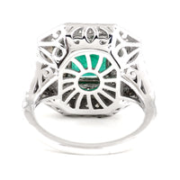 2.63 Carats Emerald 14K Gold Ring