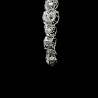 68.44 Ct Round Lab Grown Diamond 14K Gold Necklace