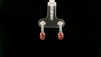 2.36 Carats Pink Lab Grown Diamond 14K Gold Earrings