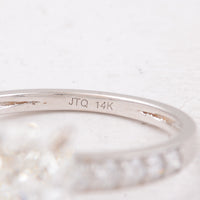 4.05 Carats Lab Grown Diamond 14K Gold Ring