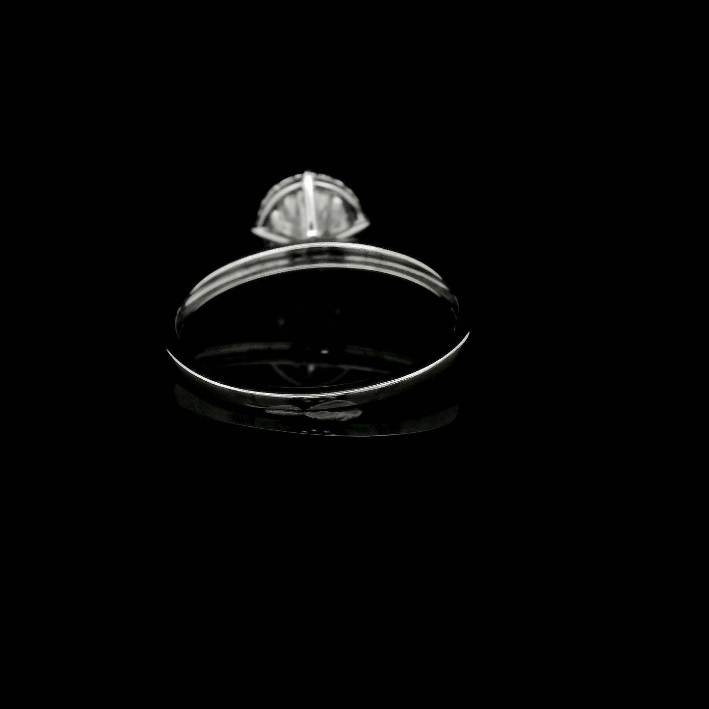 1.50 Ct Round Lab Grown Diamond 14K Gold Ring