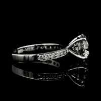 3.12 Carats Lab Grown Diamond 950 Platinum Ring