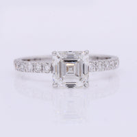 2.40 Carats Lab Grown Diamond 14K Gold Ring
