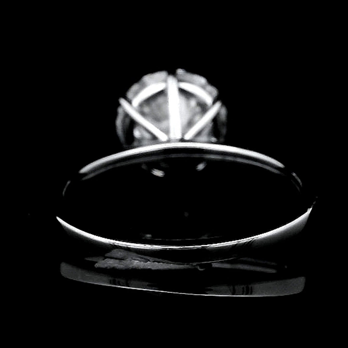 3.04 Carats Lab Grown Diamond 14K Gold Ring