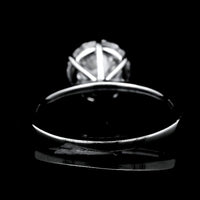 3.04 Carats Lab Grown Diamond 14K Gold Ring