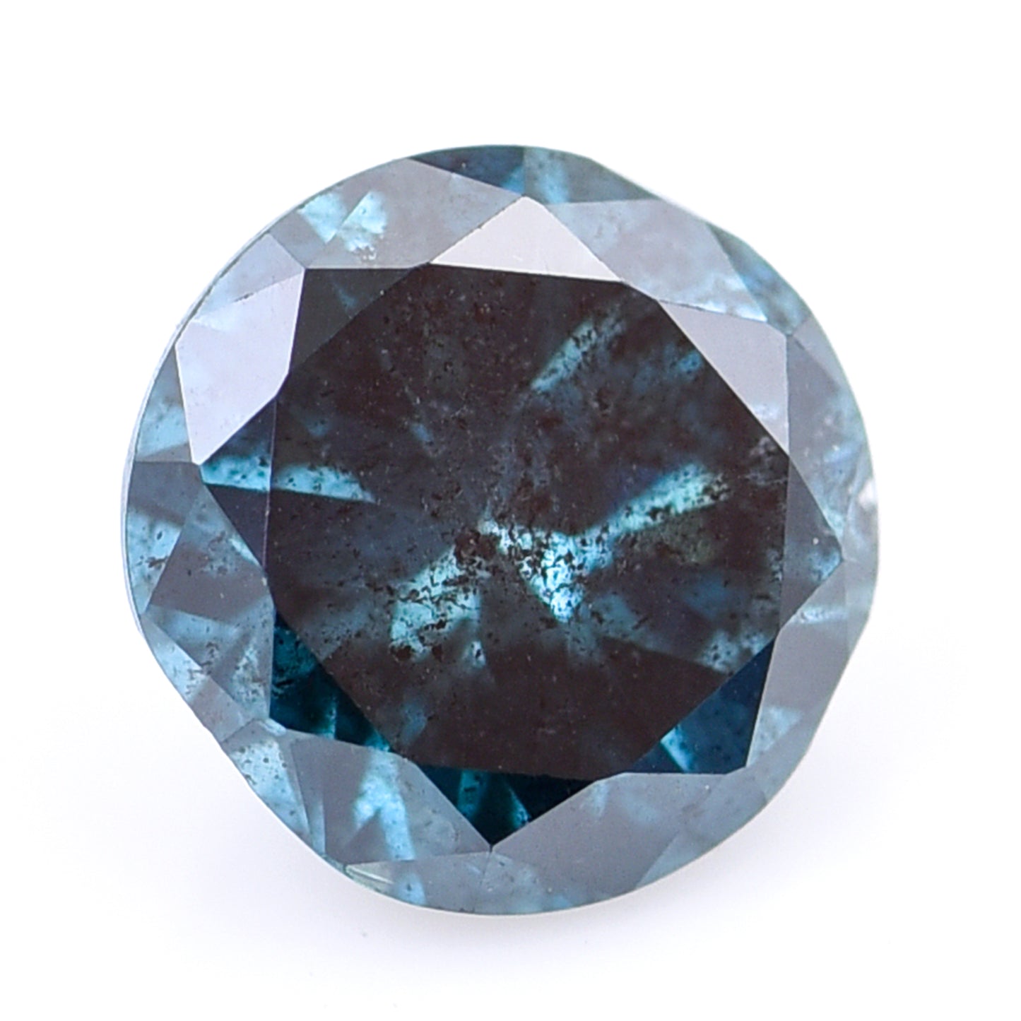 0.28 Blue Diamond Round Loose Diamond
