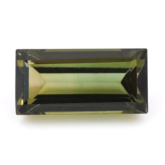 5.21 Natural Tourmaline Verdelite Rectangular Step Cut Gemstone