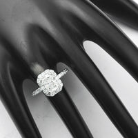 2.21 Carats Lab Grown Diamond 14K Gold Ring