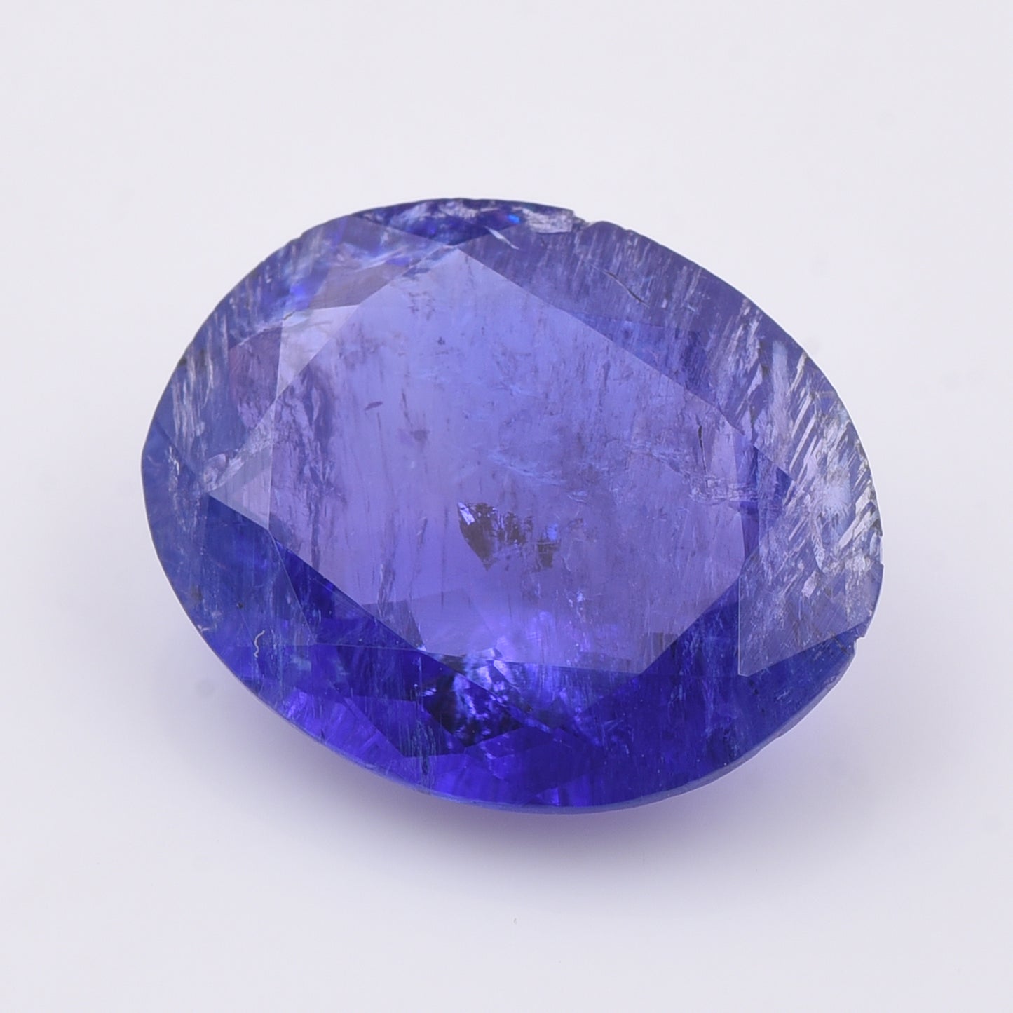 4.68 Natural Zoisite Tanzanite Oval Mixed Cut Gemstone