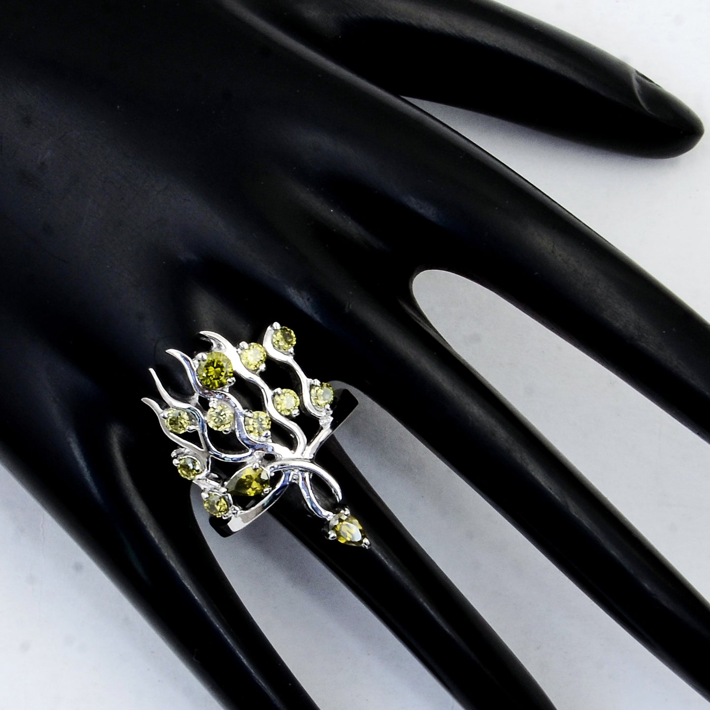 3.45 Ct Cubic Zirconia 925 Sterling Silver Ring