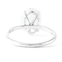 3.02 Carats Lab Grown Diamond 14K Gold Ring