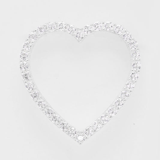 0.98 Ct Round Cubic Zirconia 925 Silver Pendant
