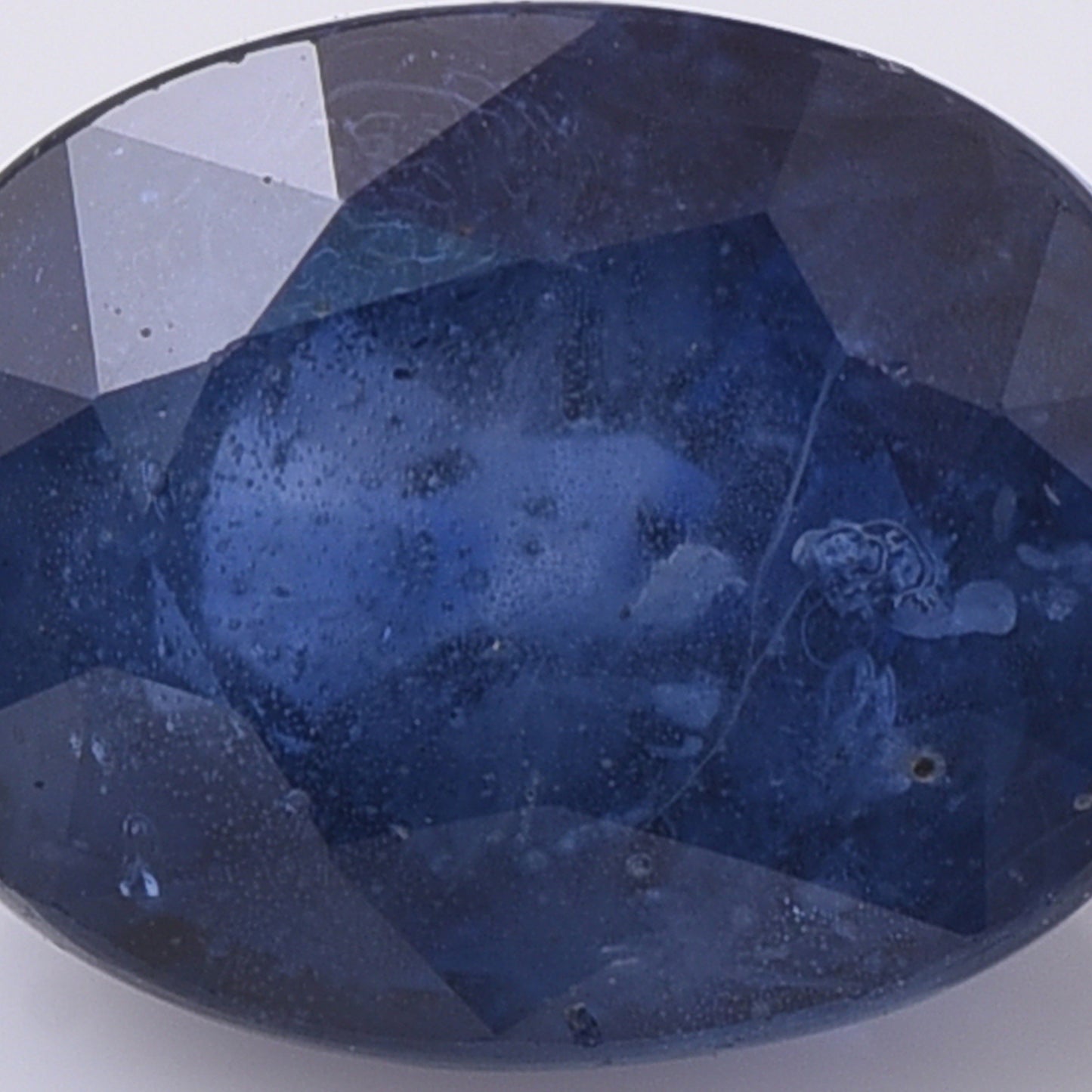 1.86 Natural Corundum Sapphire Oval Mixed Cut Gemstone
