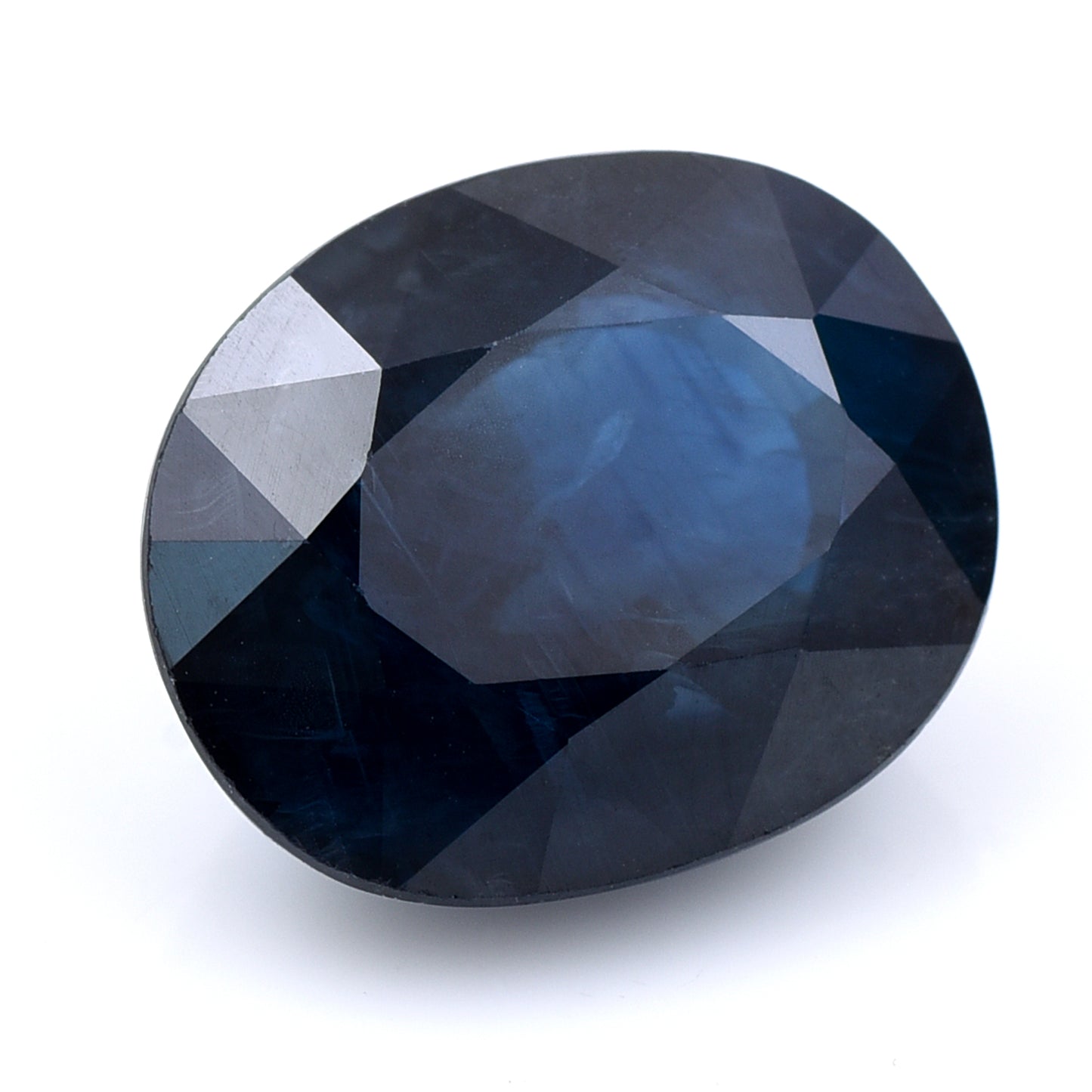 11.31 Natural Corundum Sapphire Oval Mixed Cut Gemstone