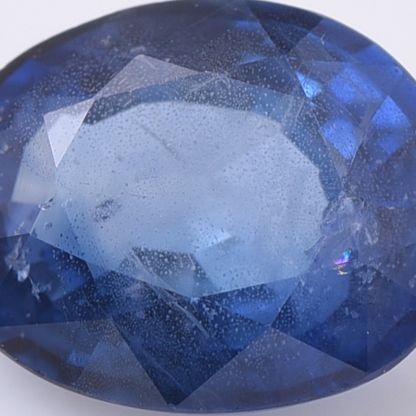 1.38 Natural Corundum Sapphire Oval Mixed Cut Gemstone