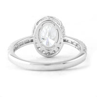 2.08 Carats Lab Grown Diamond 14K Gold Ring