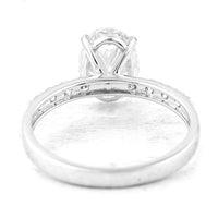 2.61 Carats Lab Grown Diamond 14K Gold Ring