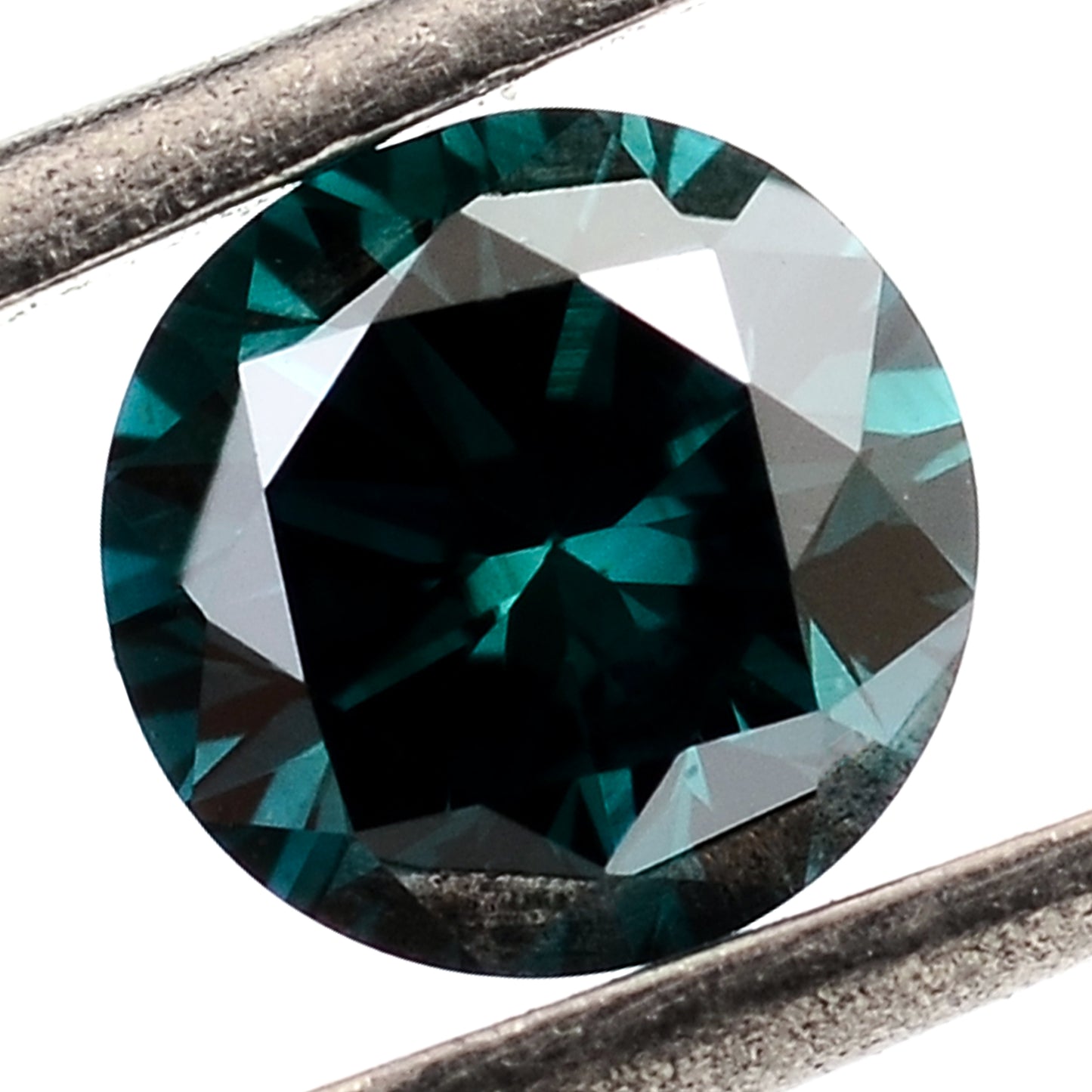 0.74 Blue Diamond Round Loose Gemstone