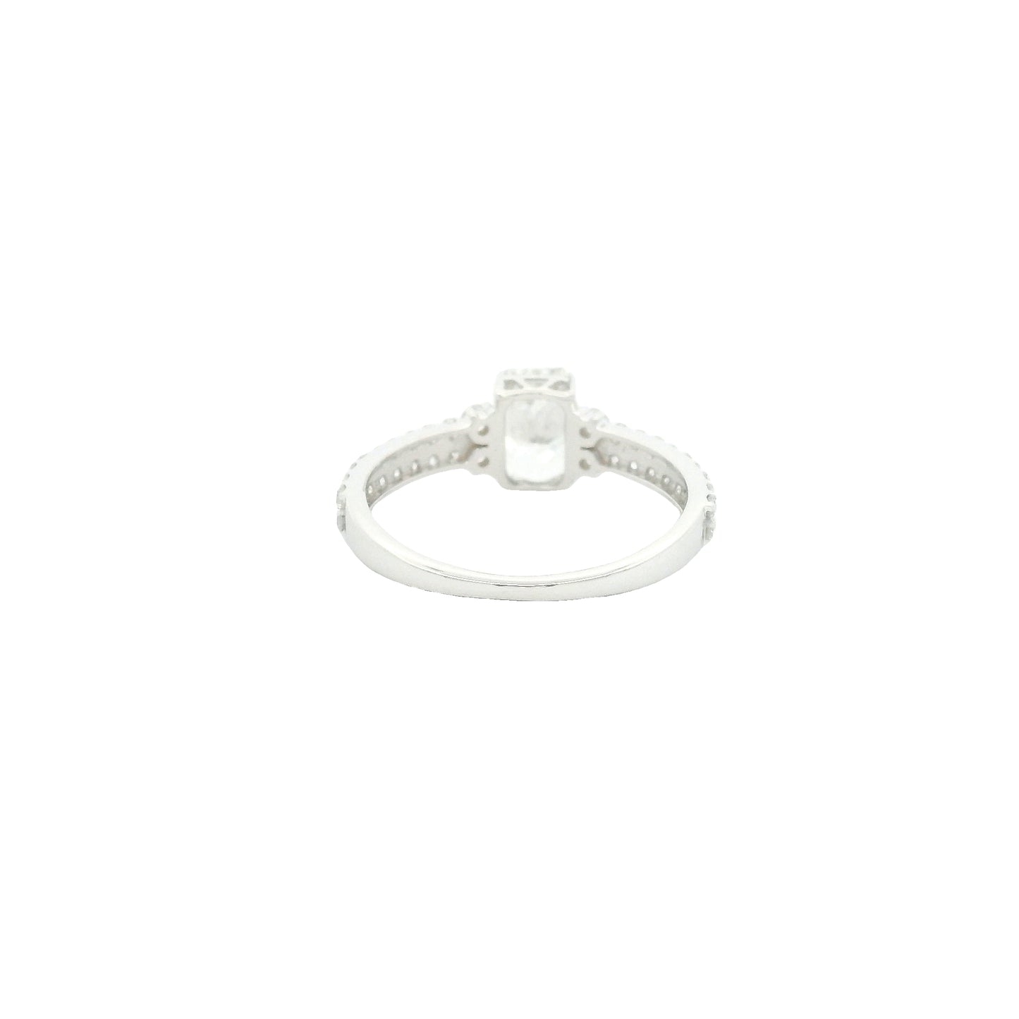 1.57 Carats Lab Grown Diamond 14K Gold Ring