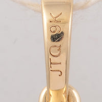2.37 Ct Round Fire Opal 9K Gold Pendant