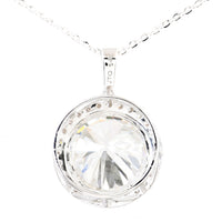 5.30 Carats Lab Grown Diamond 14K Gold Pendant