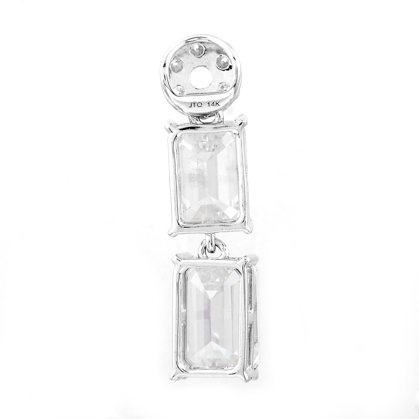3.35 Carats Lab Grown Diamond 14K Gold Pendant