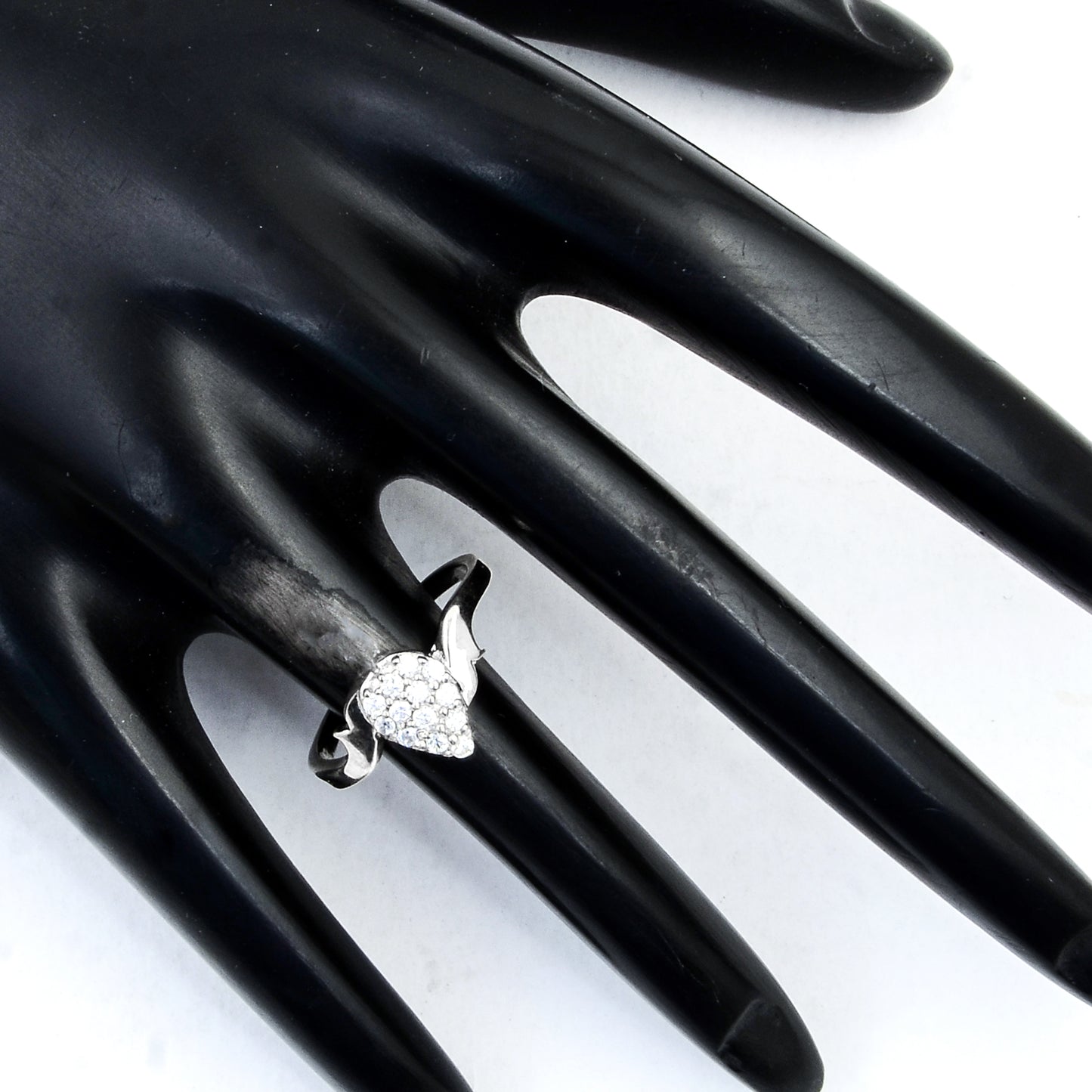 0.93 Ct Cubic Zirconia 925 Sterling Silver Ring