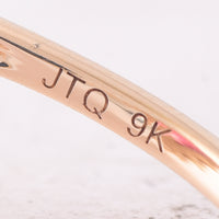 3.52 Ct Pear Tourmaline 9K Gold Ring