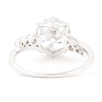 3.05 Ct Round Brilliant Lab Grown Diamond 14K Gold Ring
