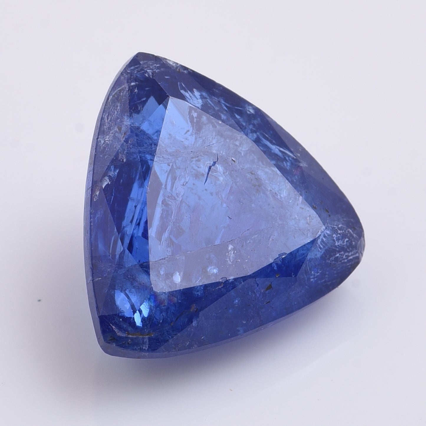 9.44 Natural Zoisite Tanzanite Triangular Mixed Cut Gemstone