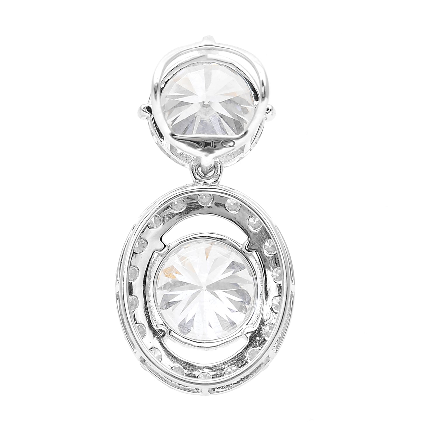 3.84 Carats Lab Grown Diamond 14K Gold Pendant