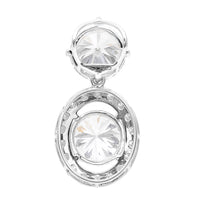 3.84 Carats Lab Grown Diamond 14K Gold Pendant