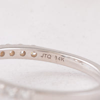 3.40 Carats Lab Grown Diamond 14K Gold Ring