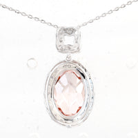 5.22 Carats Pink Lab Grown Diamond 14K Gold Pendant