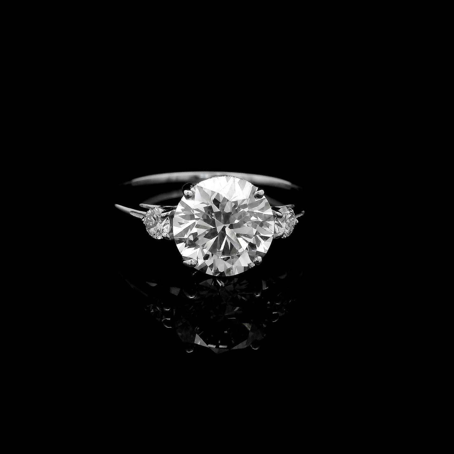 2.16 Ct Round Lab Grown Diamond 14K Gold Ring